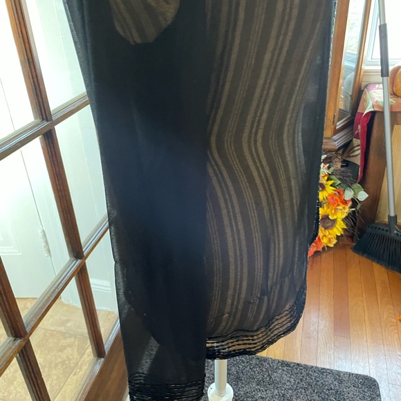 Sheer beaded evening jacket.  EUC - Picture 3 of 4